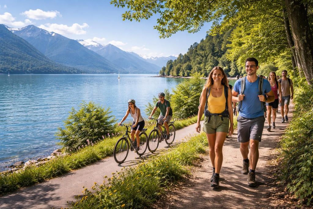 découvrez des activités nature économiques au lac léman : randonnées, balades à vélo et loisirs en plein air pour toute la famille.
