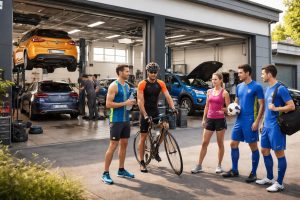 profitez d'avantages exclusifs avec notre club sportif partenaire d'un garage automobile, offrant des remises spéciales sur l'entretien de vos véhicules renault et peugeot.