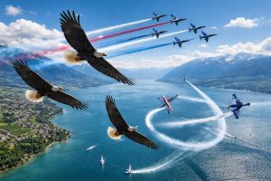 découvrez les spectacles de voltige aérienne exceptionnels des aigles du léman, en collaboration avec la patrouille de france et la red bull air race, pour des moments inoubliables dans le ciel.