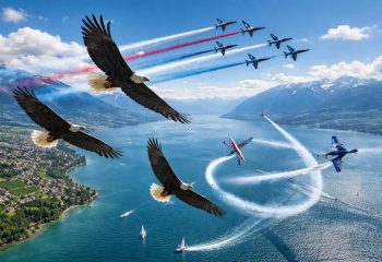 découvrez les spectacles de voltige aérienne exceptionnels des aigles du léman, en collaboration avec la patrouille de france et la red bull air race, pour des moments inoubliables dans le ciel.