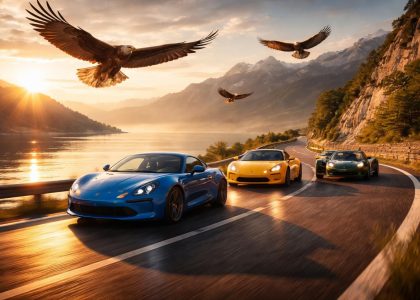 découvrez les aigles du léman qui survolent les routes au volant des mythiques alpine a110, lotus elise et caterham seven pour une expérience de conduite unique et passionnante.