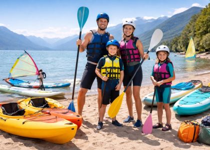 découvrez comment pratiquer des sports nautiques sur le lac léman en famille avec un budget maîtrisé, grâce aux locations d'équipements proposées par decathlon et intersport.