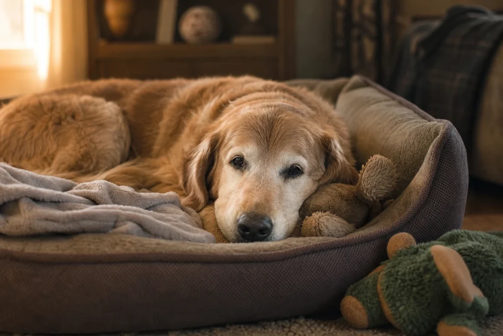 Lit pour chien : 3 avantages pour offrir une meilleure vie aux vieux toutous